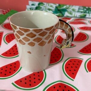 PIER one giraffe coffee cup
